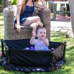 Okiedog 3-in-1 Trampoline - Black -Günstiges Grün Ecke Geschäft 90092 19 scaled