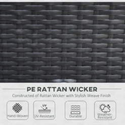 Outsunny Outdoor Rattan Furniture Sectional Sofa Set 7 Piece - Brown & Cream -Günstiges Grün Ecke Geschäft 9Cr88c18679011d9d jpg