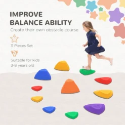 ZONEKIZ Balance Stepping Stones 11 Piece -Günstiges Grün Ecke Geschäft 9zza091888f5cfce6 jpg