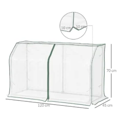 Outsunny Mini Greenhouse Portable Garden Growhouse -Günstiges Grün Ecke Geschäft AXsa1217edc60a60a