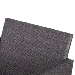 Outsunny Outdoor Rattan 2 Seater With Footstools - Dark Grey -Günstiges Grün Ecke Geschäft C8Ld4d17eecc299ca jpg