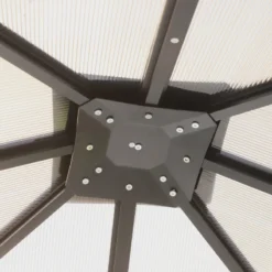 Outsunny Hardtop Gazebo With Aluminium Frame And Curtains 3 X 3m - Black -Günstiges Grün Ecke Geschäft CDS75618746d3c4e4 jpg