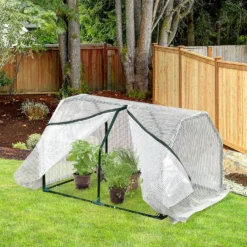 Outsunny 99x71x60cm Mini PVC Cover Steel Frame Greenhouse -Günstiges Grün Ecke Geschäft DQD6ff17edc605c99