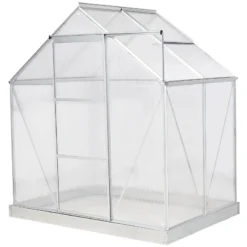 Outsunny Walk-In Greenhouse 6 X 4 Ft -Günstiges Grün Ecke Geschäft DZGdaa1813be1e050 jpg