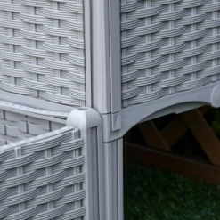 Outsunny Raised Bed Plastic Set Of 4 40x40x44cm - Grey -Günstiges Grün Ecke Geschäft E3z3d61801c9faaa0 jpg