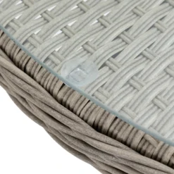 Outsunny Rattan Dining Set 4 Seater - Grey -Günstiges Grün Ecke Geschäft FvFfc91818aa902cc jpg