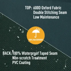 Outsunny Furniture Cover- Green -Günstiges Grün Ecke Geschäft GKQ68117dc442135f