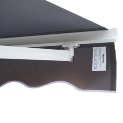 Outsunny Wall Mounted Sun Shade 2.95 X 2.5m - Grey -Günstiges Grün Ecke Geschäft HGgfc91815bbb6040 jpg