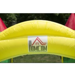 HOMCOM Bouncy Castle - Multi Colour -Günstiges Grün Ecke Geschäft HK3be117dc3c1dfef