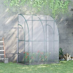 Outsunny Greenhouse Lean To 143x118x212 Cm - Clear -Günstiges Grün Ecke Geschäft I8v6ff17ee2cf1040 jpg