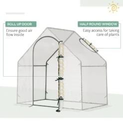 Outsunny Walk-In Portable Greenhouse -Günstiges Grün Ecke Geschäft ILv88c17edc60a499 97d12d73 21fa 4b91 b351 998cc7e58b3a