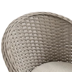 Outsunny Rattan Dining Set 4 Seater - Grey -Günstiges Grün Ecke Geschäft JRO3d618041c966ae jpg