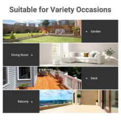 Outsunny Table Square 68.5L X 68.5W X 84H Cm - Black -Günstiges Grün Ecke Geschäft JbK75617fcf92c052 jpg