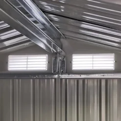 Outsunny Metal Storage Shed With Sliding Door 5ft X 4.3ft - Grey -Günstiges Grün Ecke Geschäft K4pd4d18025dd5172 jpg