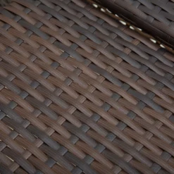 Outsunny Rattan Sun Lounger 2 Seater Day Bed-Brown -Günstiges Grün Ecke Geschäft Kf2d4d17eecc293c9 d4147f0b c1b3 42c3 92c5 805ad839ab15