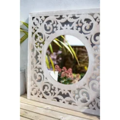 La Hacienda Mirror - Square Garden Mirror -Günstiges Grün Ecke Geschäft La Hacienda Mirror Square Garden Mirror 4958475 6