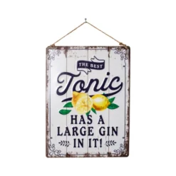 La Hacienda Wall Art - The Best Tonic Metal Sign