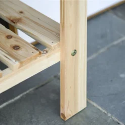 Outsunny Wooden Raised Plant Stand 100 X 40 X 84cm -Günstiges Grün Ecke Geschäft MKie4417dc5e731f3 a16e3ef1 a6e6 410a 8ed4 ef04d8e50857