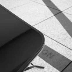 Silver & Stone Folding Glass Side Table 40 X 40 X 46cm - Black - Indoor Or Outdoor -Günstiges Grün Ecke Geschäft MicrosoftTeams image 416