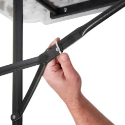 Silver & Stone Folding Camping Trestle Table 6ft 180 X 75 X 73cm - White -Günstiges Grün Ecke Geschäft MicrosoftTeams image 692