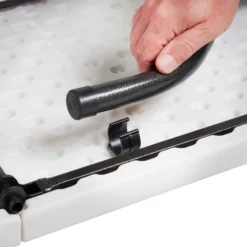 Silver & Stone Folding Camping Trestle Table 6ft 180 X 75 X 73cm - White -Günstiges Grün Ecke Geschäft MicrosoftTeams image 694