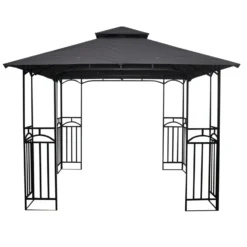 Silver & Stone Outdoor Winchester Premium Gazebo 3m X 3m - Grey -Günstiges Grün Ecke Geschäft MicrosoftTeams image 821