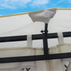 Silver & Stone Outdoor Winchester Premium Gazebo 3m X 3m - Beige -Günstiges Grün Ecke Geschäft MicrosoftTeams image 825