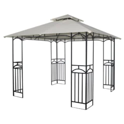 Silver & Stone Outdoor Winchester Premium Gazebo 3m X 3m - Beige -Günstiges Grün Ecke Geschäft MicrosoftTeams image 828