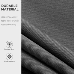 Outsunny Retractable Sun Shade 3.5 X 2.5m - Grey -Günstiges Grün Ecke Geschäft NB8d4317dc4afe23b jpg