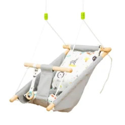 Outsunny Baby Swing Seat For Ages 6-36 Months - Grey -Günstiges Grün Ecke Geschäft NUF98a17f8b47548d jpg