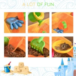 HOMCOM Kids Sand And Water Table Playset -Günstiges Grün Ecke Geschäft NwCf2417dc1534e98 08ba410e c82e 4267 82f8 8c45b2063c68