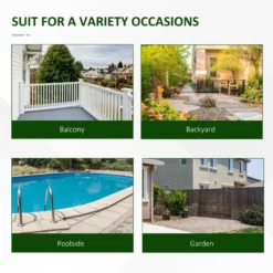 Outsunny Garden Corner Sofa With Table And Side Tables - Black -Günstiges Grün Ecke Geschäft O1b88c1802aec7bdd jpg