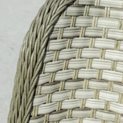 Outsunny Outdoor Wicker Sofa Furniture Set 1.2m 6 Piece - Grey -Günstiges Grün Ecke Geschäft OFj3d617f01012463 jpg