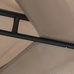 Outsunny Outdoor Gazebo 295L X 295W X 263Hcm-Taupe -Günstiges Grün Ecke Geschäft OY5d4d180e045297b jpg