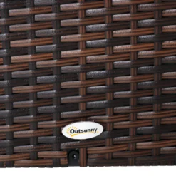 Outsunny 2 In 1 Rattan Folding Daybed Sofa Bench Bench With Cushion Outdoor - Brown -Günstiges Grün Ecke Geschäft QBA3d617eecc29e3f 7f03ed58 7fa3 44b1 aea8 6c7b061f36db