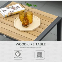 Outsunny Garden Sofa Set 4 Piece With Cushions - Grey -Günstiges Grün Ecke Geschäft RAHb1017f52a16306 jpg