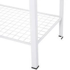 Outsunny Metal Outdoor Garden Potting Bench White -Günstiges Grün Ecke Geschäft RFC7e217dc49d9bd5