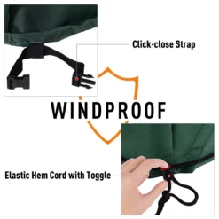 Outsunny Furniture Cover- Green -Günstiges Grün Ecke Geschäft RFO67117dc442135f