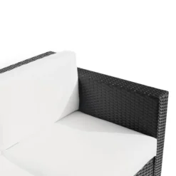 Outsunny Rattan Sofa 3 Seater - Black -Günstiges Grün Ecke Geschäft Sfqfc9181099f1b78 jpg