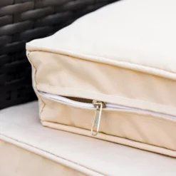 Outsunny Outdoor Rattan Furniture Sectional Sofa Set 7 Piece - Brown & Cream -Günstiges Grün Ecke Geschäft UWU3d618679011d9d jpg