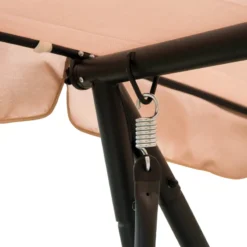 Outsunny 2-in-1 Garden Swing Chair - Light Brown -Günstiges Grün Ecke Geschäft UbDd4d188fbaaea2c jpg