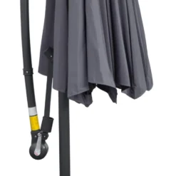 Outsunny Garden Banana Parasol With Cantilever Umbrella 3m - Grey -Günstiges Grün Ecke Geschäft Untitleddesign 5 6a70ca63 6fe4 445f 9032 8208eacd188e