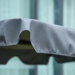 Outsunny Swing Chair 3-Seater -Dark Grey -Günstiges Grün Ecke Geschäft V5n8f917e70daf282 jpg