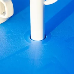 Outsunny Kids Table Chair & Umbrella Set Ages 3-6 Years - Blue -Günstiges Grün Ecke Geschäft VM975617e8eefe39b jpg