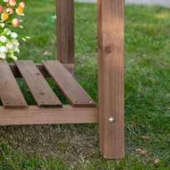 Outsunny Wooden Raised Garden Plant Stand Tall Flower Bed With Shelf 123 X 54 X 74cm -Günstiges Grün Ecke Geschäft Woce0e17dc5b043d1 aca80757 2f5a 4dcd 883a 640ff17e401b