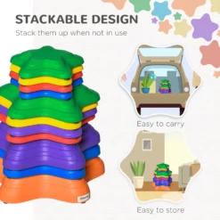 Outsunny Balance Stepping Stones -Günstiges Grün Ecke Geschäft Y3ua0917ea8af85f1 9ea75fc8 c4ae 43b3 a302 24fd4abdab2b