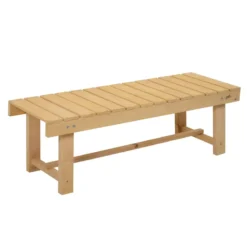 Outsunny-2 Seater Wooden Garden Bench
