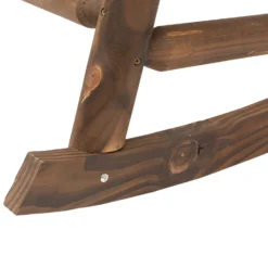 Outsunny2 Seater Rocking Chair - Brown -Günstiges Grün Ecke Geschäft a2S8b817dc478fe67