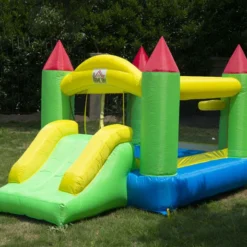 HOMCOM Bouncy Castle - Multi Colour -Günstiges Grün Ecke Geschäft aZ160b17dc3c1dfef