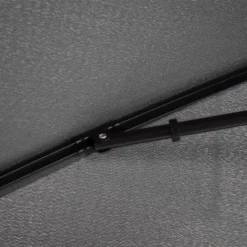 Outsunny Tilt Parasol 2m X 1/3m - Grey -Günstiges Grün Ecke Geschäft bj561d17dc4421195 jpg